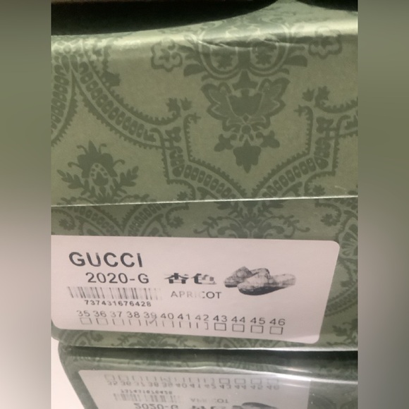 Monogram Jumbo GG Brown Slide Sandals SIZE 39 - Picture 4 of 7